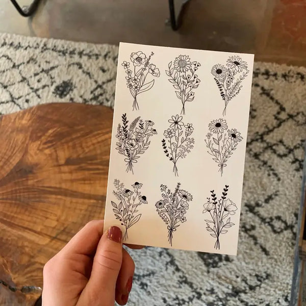 Little Viper Co Temporary Tattoo Sheets
