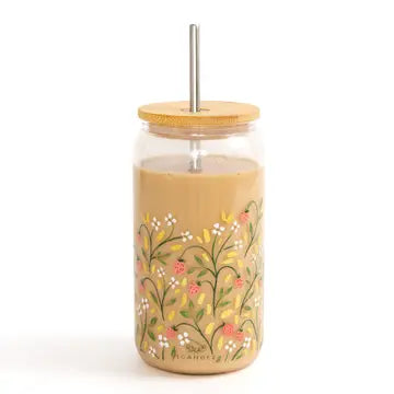 Glass Can - Strawberry Meadow - 1canoe2 | One Canoe Two Paper Co. - Wild Lark