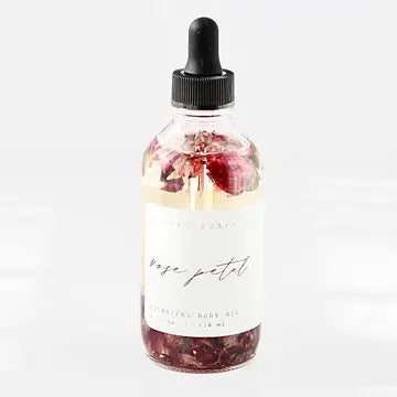Rose Petal Body Oil - - Wicked Soaps Co. - Wild Lark