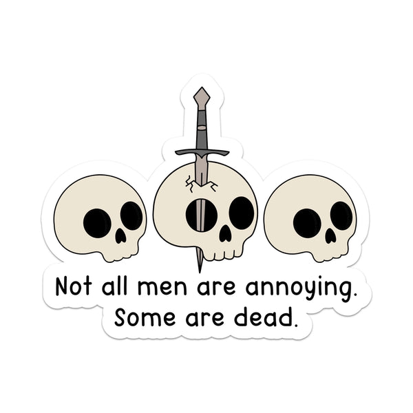 Stickers - Not All Men Are Annoying - Mouthy Broad - Wild Lark