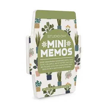 Mini Memo with Stickers - Plant Lover - Studio Oh! - Wild Lark
