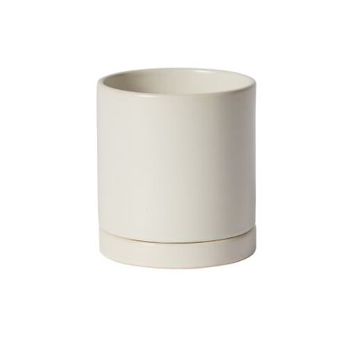 Romey Pot - White / 4.75" - Fall River - Wild Lark