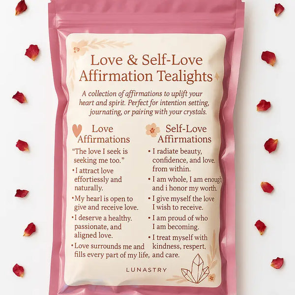 Pink Love Tealight Set - - Lunastry - Wild Lark