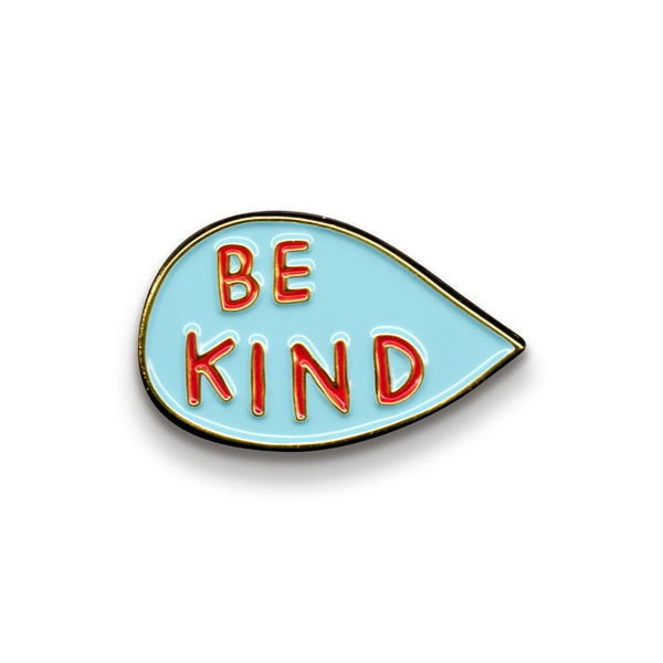 "Be Kind" Enamel Pin -  - Mincing Mockingbird - Wild Lark