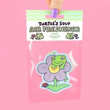 Turtle's Soup Scented Car Air Freshener - Frog Booty Scented Car Air Freshener - Turtle's Soup - Wild Lark