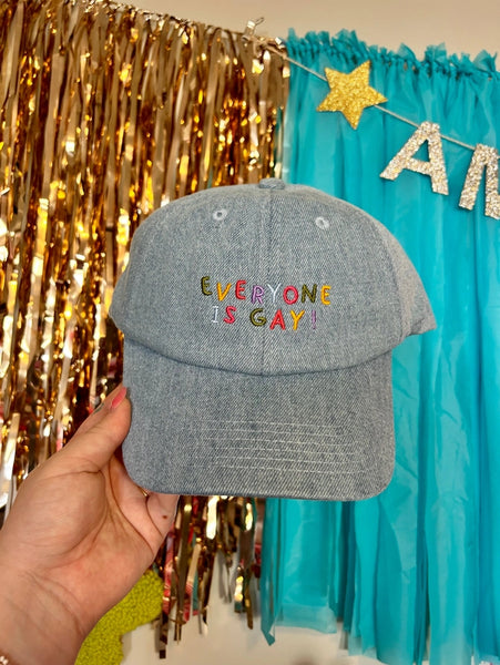 Everyone Is Gay Baseball Hat - - The Peach Fuzz - Wild Lark