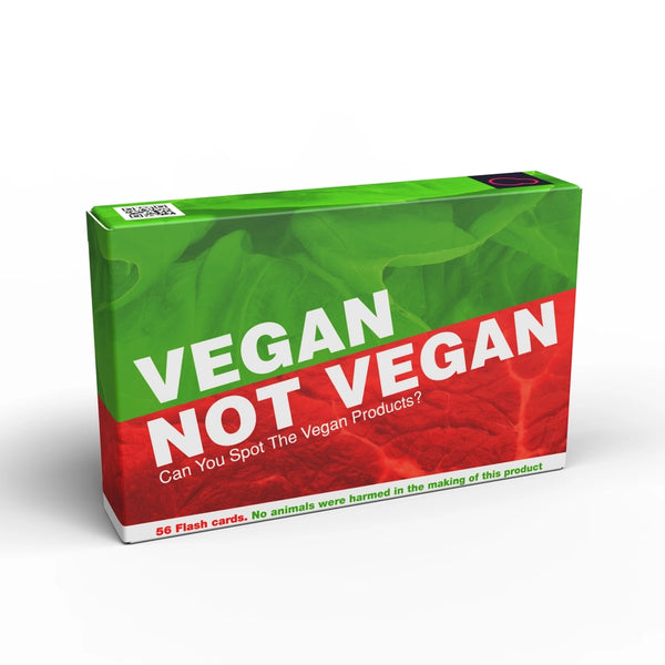 Vegan Not Vegan Card Gard - - Bubblegum Stuff US - Wild Lark