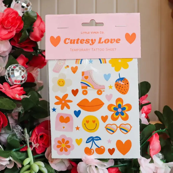 Little Viper Co Temporary Tattoo Sheets