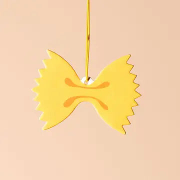 And Here We Are Air Freshener - Farfalle Bowtie Pasta Air Freshener (Lemon Scent) - And Here We Are - Wild Lark