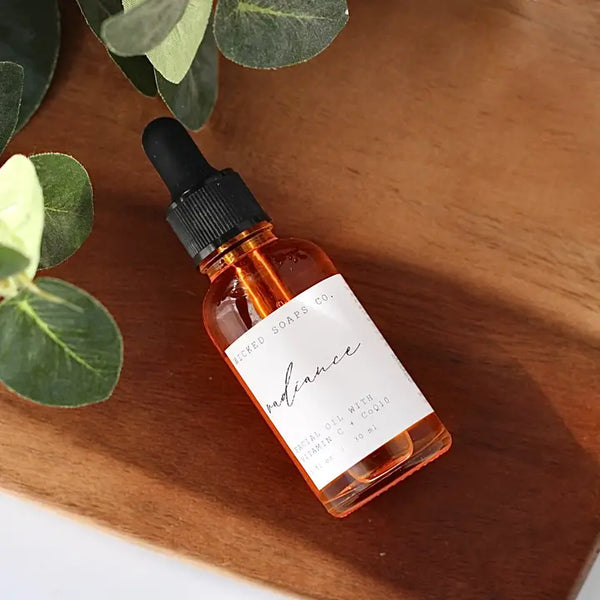 Radiance Vitamin C Facial Oil - - Wicked Soaps Co. - Wild Lark