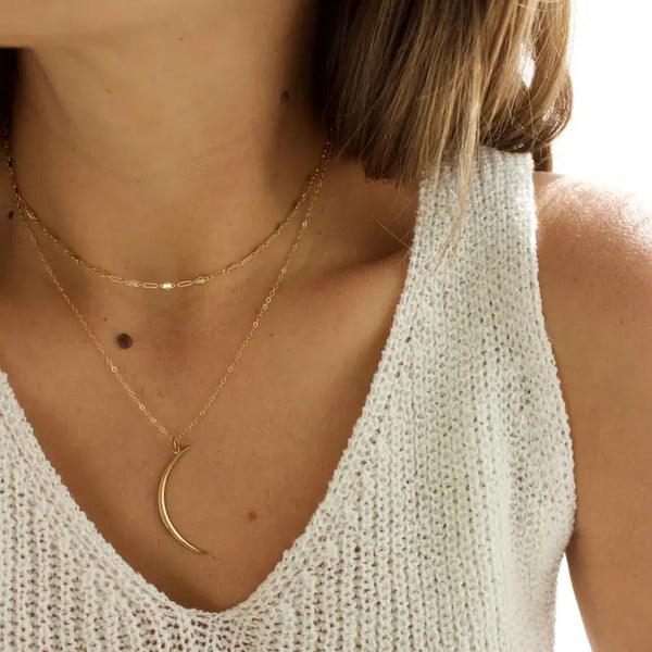 Crescent Necklace -  - Katie Waltman Jewelry - Wild Lark