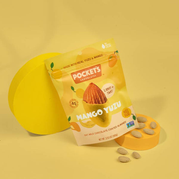 Sale!Choco Nuts - Mango Yuzu - Pocket's Chocolates - Wild Lark