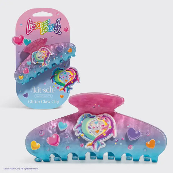 Lisa Frank X KITSCH Claw Clips - Dancing Dolphins™ - KITSCH - Wild Lark