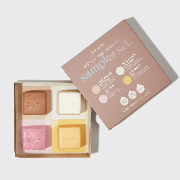 Bottle-Free Beauty Sampler Set 4 piece - - KITSCH - Wild Lark