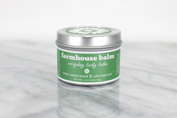 Farmhouse Balm (Herbal Healing Moisturizing Skincare Balm) -  - Free Verse Farm and Apothecary - Wild Lark