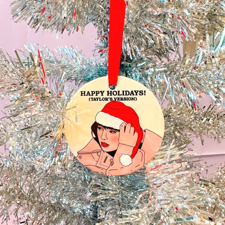 Taylor's Holiday Ornament -  - Party Mountain Paper co. - Wild Lark