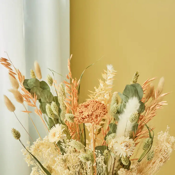 Dried Flowers Field Bouquet Apricot (Three Sizes Available) -  - Wildflowers by Floriette - Wild Lark
