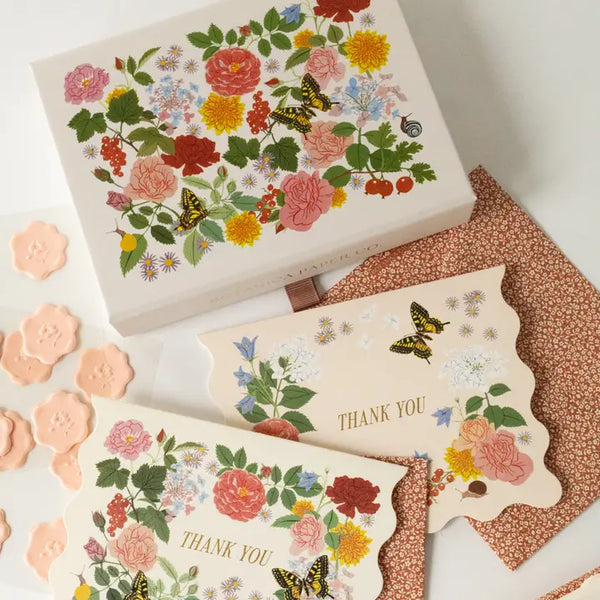 Reverie Keepsake Card Box - - Botanica Paper Co. - Wild Lark