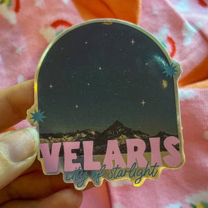 Greetings from Velaris Sticker -  - Jollie Ollie Designs - Wild Lark