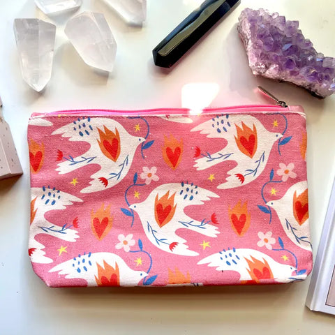 Celestial Greetings Zipper Pouch -  - Ark Made - Wild Lark