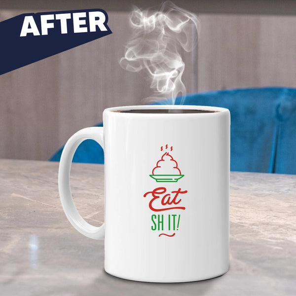 Rude Heat Change Mug - Eat Fresh Italian - - Bubblegum Stuff US - Wild Lark