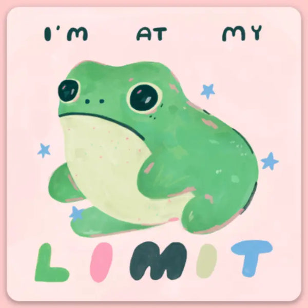 Tender Ghost Stickers - I'm At My Limit - Tender Ghost - Wild Lark