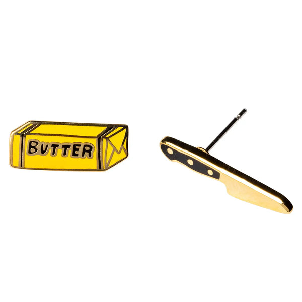 Earring Studs - Butter & Knife (Vial) - Yellow Owl Workshop - Wild Lark
