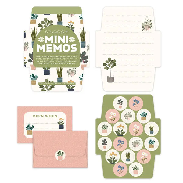 Mini Memo with Stickers - - Studio Oh! - Wild Lark