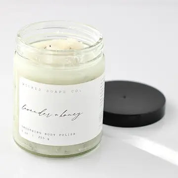 Lavender + Honey Body Polish - - Wicked Soaps Co. - Wild Lark