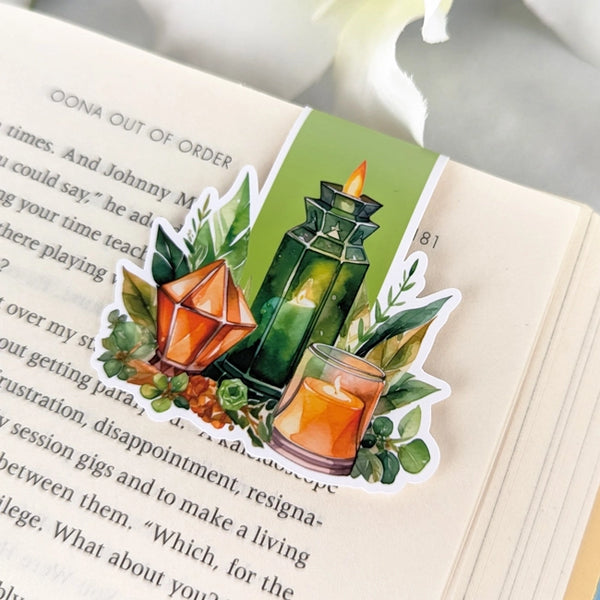 Magnetic Bookmark - Candles - Aphrodite Bookclub - Wild Lark