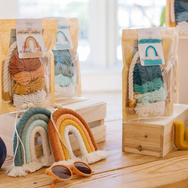 Diy Rainbow Kit / Craft/ Crafts/ Do It Yourself -  - A Branch & Cord - Wild Lark