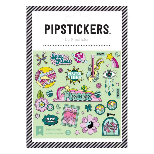 Glow-in-the-Dark PipStickers - Passionate Pisces - PipSticks - Wild Lark