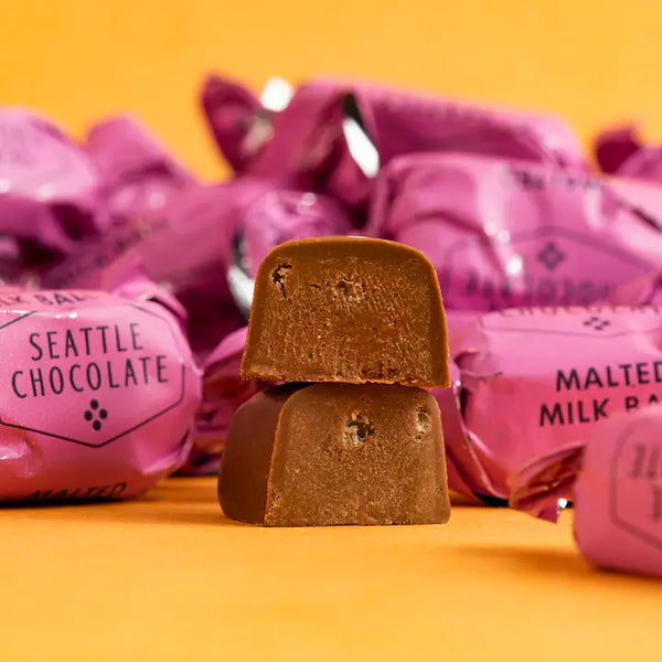 Seattle Chocolate Truffle Pint - 4.5 oz - Malted Milk Ball - Wild Lark - Wild Lark