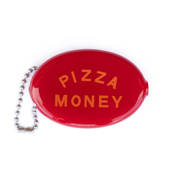 Coin Pouch - Pizza Money (Red/Orange) - Three Potato Four - Wild Lark
