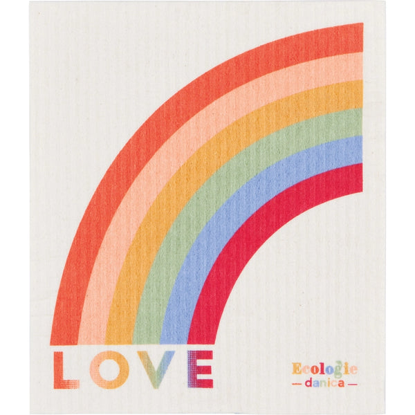 Swedish Dishcloth - Love Is Love Pride - Ecologie - Wild Lark
