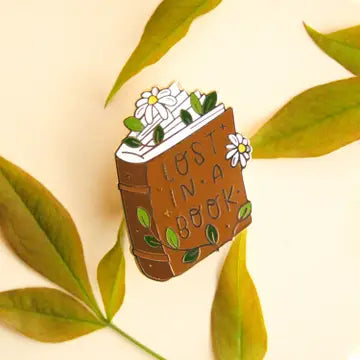 Occasionalish Enamel Pins - Lost in a Book - Occasionalish - Wild Lark