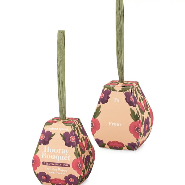 Seed Salutation Gift Tag & Seed Packet - - Modern Sprout - Wild Lark