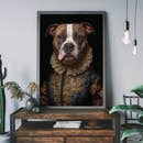 Animal Head Prints - Staffordshire Bull Terrier - Ink & Drop - Wild Lark