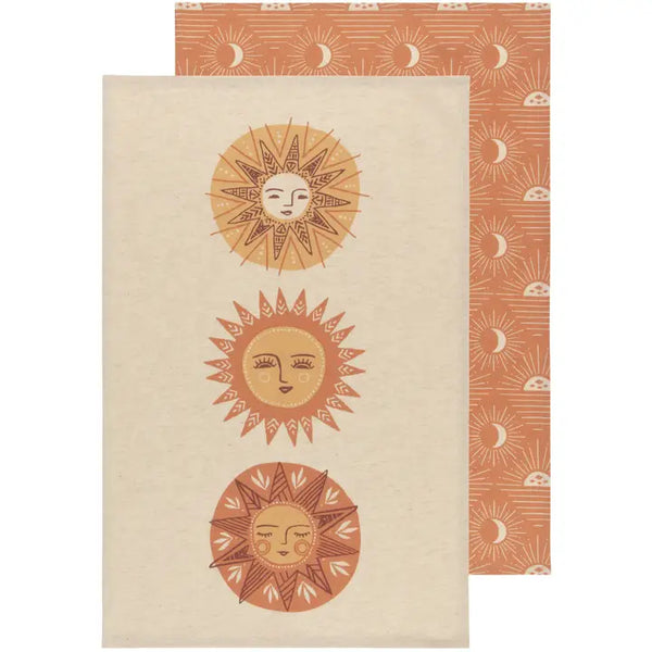 Dish Towels - Soleil Kitchen Towel Set of 2 - Danica Studio - Wild Lark