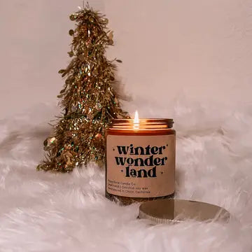Holiday Candles - Winter Wonderland - Poppy & Rose Candle Co. - Wild Lark