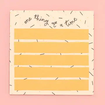 Memo Pads by Oh, Laura - One Thing At a Time - Oh, Laura - Wild Lark