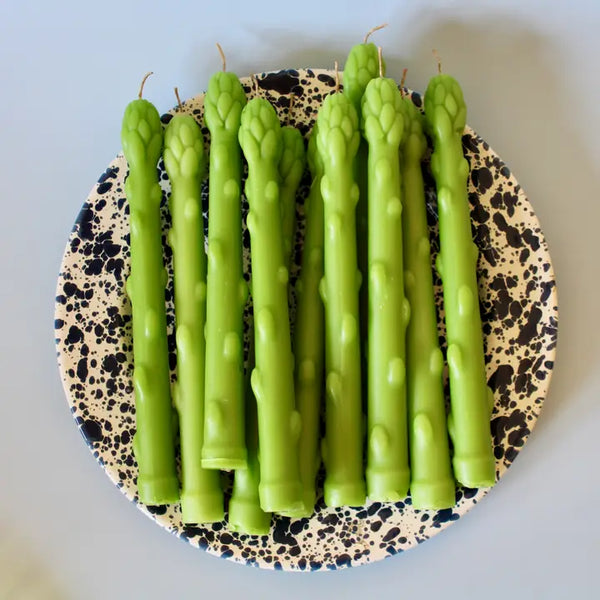 Asparagus Taper Candle - - Wicksburgh - Wild Lark