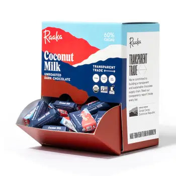 60% Coconut Milk Mini Chocolate Bars