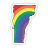 Vermont Rainbow Sticker -  - Big Moods - Wild Lark