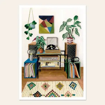 Posters by Melanie Voituriez - Jungle Vinyl - Melanie Voituriez - Wild Lark