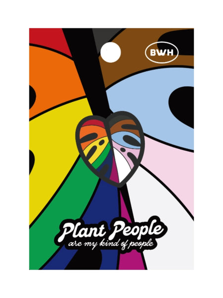 Collector Pin - Pride Monstera - BWH Plant Co - Wild Lark