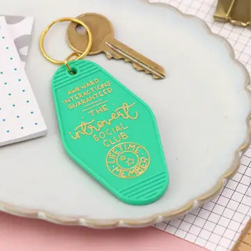 Keyrings by Oh, Laura - The Introvert Social Club - Oh, Laura - Wild Lark