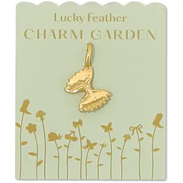 Charm Garden - Bowtie Pasta - Gold - Lucky Feather - Wild Lark