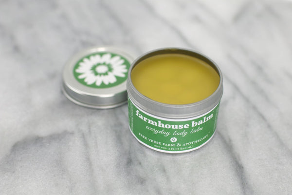 Farmhouse Balm (Herbal Healing Moisturizing Skincare Balm) -  - Free Verse Farm and Apothecary - Wild Lark