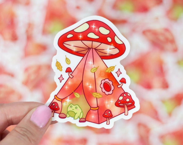 Stickers - Mushroom Tent - Unicorn Eclipse - Wild Lark